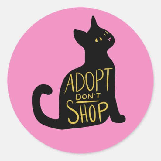 Feral Cat Rescueを購入しない ラウンドシール (正面)