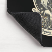 Feral Forty Raccoon Funny 40th Birthday Outfits Wo マウスパッド (コーナー)