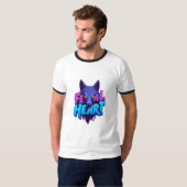 “Feral Heart” メンズTシャツ Tシャツ (正面フル)