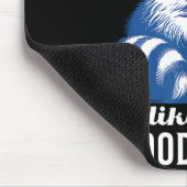 Feral Like My Blood Sugar Funny Raccoon Diabetes A マウスパッド (コーナー)