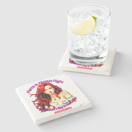 Feral Mama ストーンコースター (横)