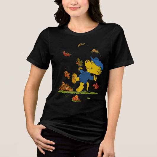Feraldの秋の葉 トライブレンドTシャツ (正面)