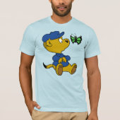 Feraldの蝶 緑 tシャツ (正面)