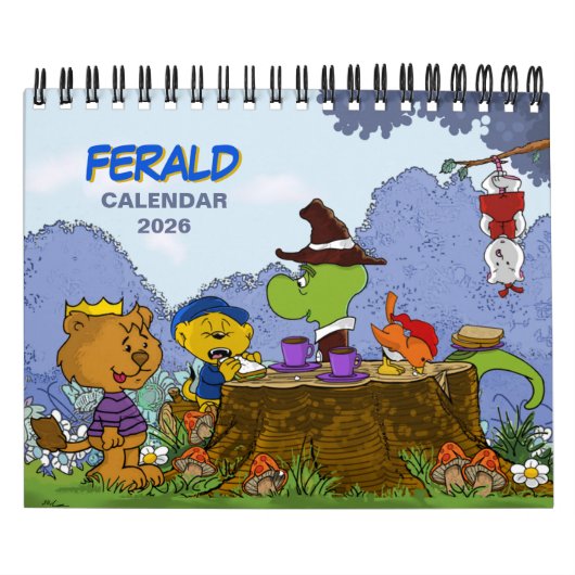 Ferald Calendar 2026 カレンダー (カバー)