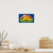 Ferald Sleeping By The Sunflowers Poster ポスター (キッチン)