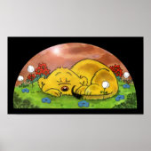 Ferald Sleeping By The Sunflowers Poster ポスター (正面)