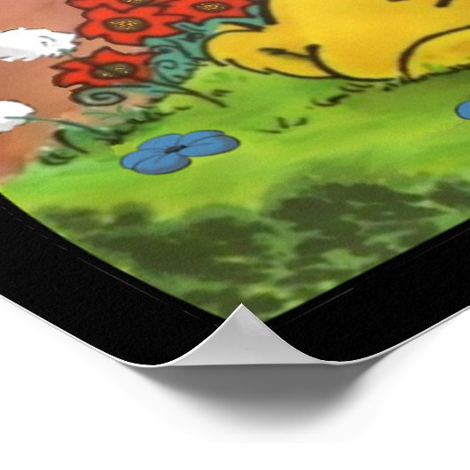 Ferald Sleeping By The Sunflowers Poster ポスター (角)