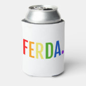 FERDAホッケーレターケニーゲイデザイン 缶クーラー (缶裏面)