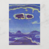 Ferdinand Hodler-Eiger,Monch,Jungfrau in Moonlight ポストカード (正面)