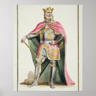 Ferdinand I (1379-1416) King of Aragon from 'Receu ポスター