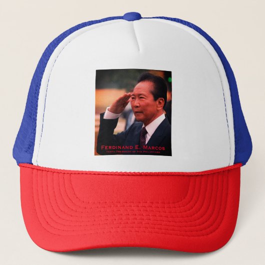 Ferdinand Marcos（フィリピン第10代大統領） キャップ (正面)