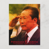Ferdinand Marcos（フィリピン第10代大統領） シーズンポストカード (正面)