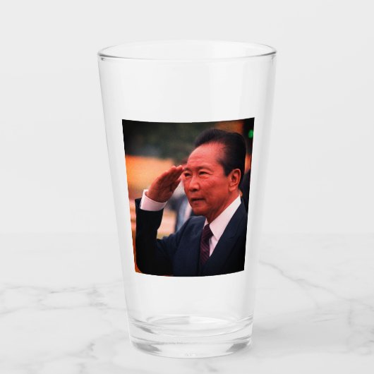 Ferdinand Marcos(フィリピン第10代大統領) タンブラーグラス (正面)