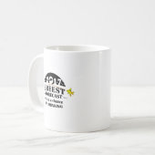 Fereest Forecast: 飲んで釣りを楽しもう コーヒーマグカップ (正面左)