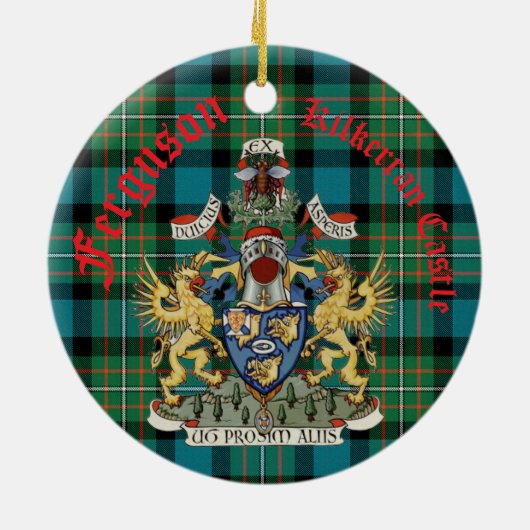 Ferguson Castle Ornament セラミックオーナメント (裏面)