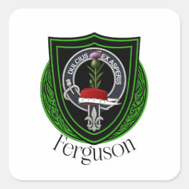 Ferguson Scottish Clan Crest  スクエアシール