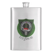 Ferguson Scottish Clan Crest フラスク (正面)