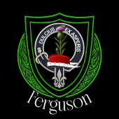 Ferguson Scottish Clan Crest フリースブランケット