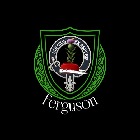 Ferguson Scottish Clan Strap & Buckle Crest タンブラー