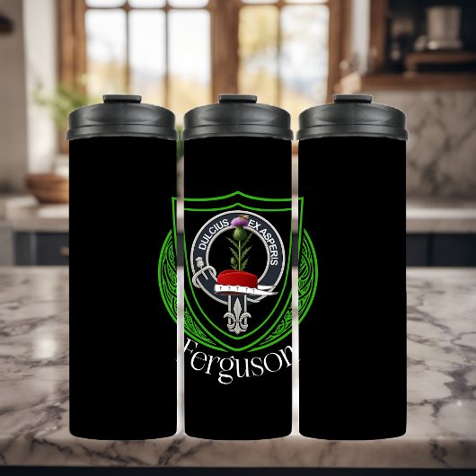 Ferguson Scottish Clan Strap & Buckle Crest タンブラー