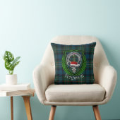 Ferguson Scottish Clan Tartan & Crest クッション (椅子)