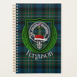 Ferguson Scottish Clan Tartan & Crest プランナー手帳