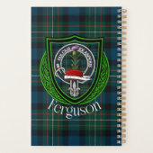 Ferguson Scottish Clan Tartan & Crest プランナー手帳 (裏面)