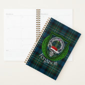 Ferguson Scottish Clan Tartan & Crest プランナー手帳 (ディスプレー)