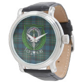 Ferguson Scottish Clan Tartan & Crest 腕時計 (アングル)