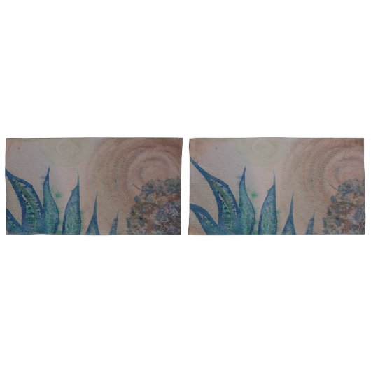 FERNキングサイズ枕セット | m3galleryStudio 枕カバー (正面-セット)