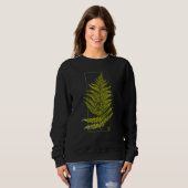 Fern Blockprint IV スウェットシャツ (正面フル)