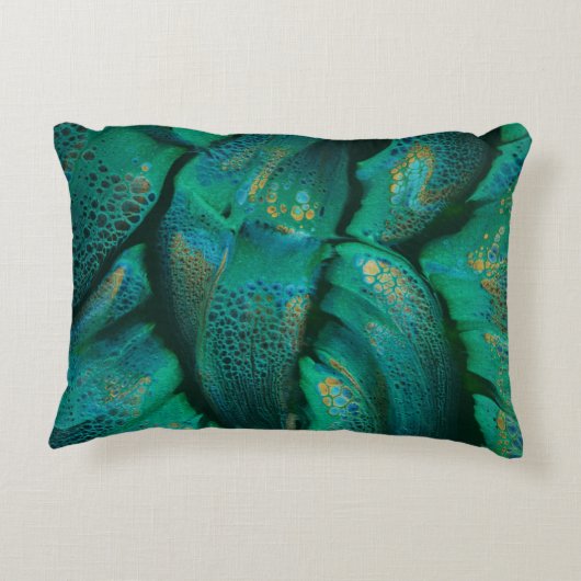 Fern Fantasy Accent Pillow アクセントクッション (裏面)