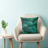 Fern Fantasy Throw Pillow クッション (椅子)