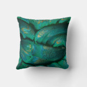 Fern Fantasy Throw Pillow クッション (裏面)