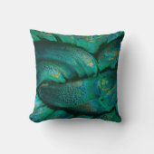Fern Fantasy Throw Pillow クッション (正面)