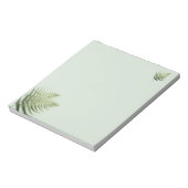 Fern Fronds Foodメモ帳 ノートパッド (回転)