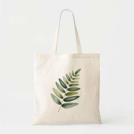 Fern leaf illustration トートバッグ (正面)