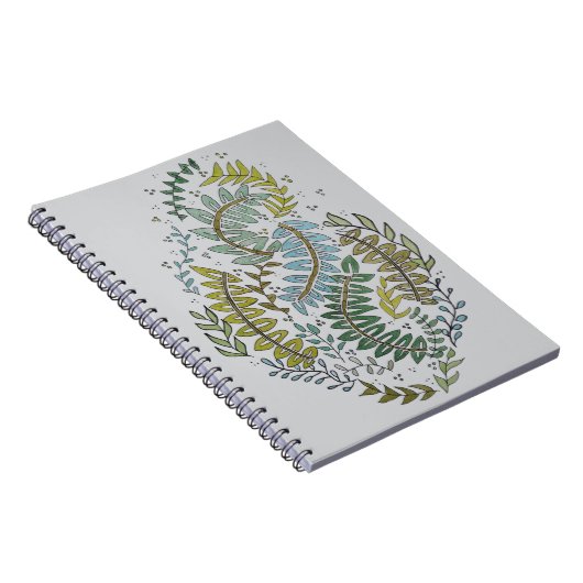 Fern Leaf Journal ノートブック (右側)
