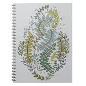 Fern Leaf Journal ノートブック (正面)