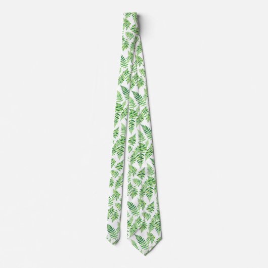 Fern Leaf Neck Tie ネクタイ (裏面)