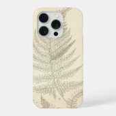Fern-themed iPhone 15 Pro case iPhoneケース (裏面)