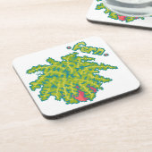 Fern, varen Pixelart, Pixel Art コースター (左側)