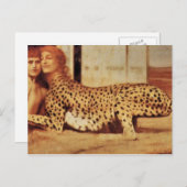 Fernand Khnopff – スフィンクスの優しさ ポストカード (正面/裏面)