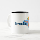Fernandina浜 ツートーンマグカップ (正面左)