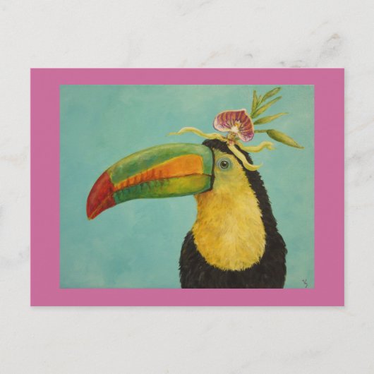 Fernando the toucanはがき ポストカード (正面)