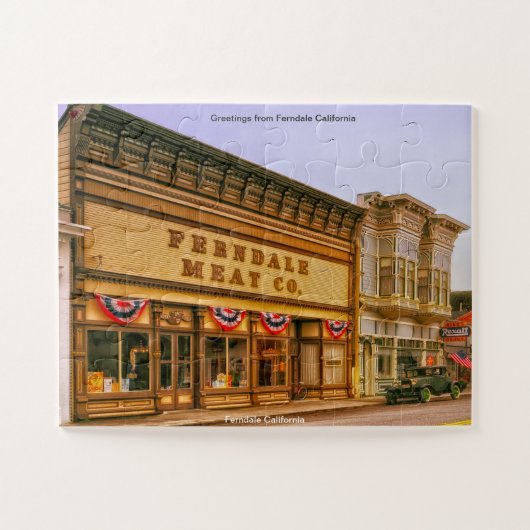 Ferndale California ジグソーパズル (横)