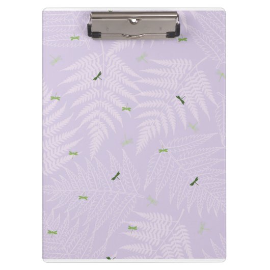 Ferns & Dragonflies クリップボード (正面)