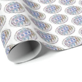 Ferns'N Flowers Abstract  ラッピングペーパー (ロールコーナー)