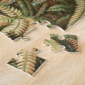 Fernst, Filicinae Laubfarne著Ernst Haeckel ジグソーパズル (側面)