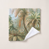 Fernst, Filicinae Laubfarne著Ernst Haeckel バスタオルセット (ウォッシュタオル)